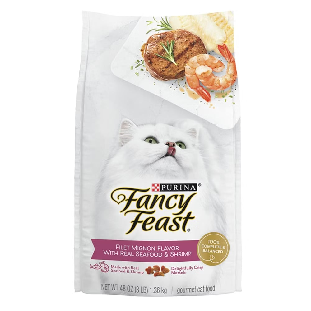 Fancy Feast Gourmet Filet Mignon Dry Cat Food (3lb)