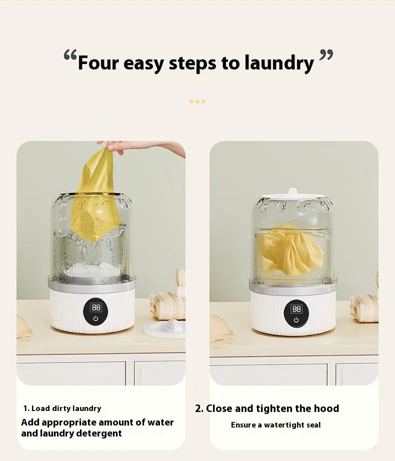 Wireless Portable Washing Machine - 888
