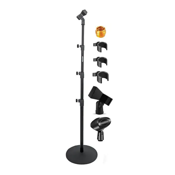 5Core Mic Stand Floor Adjustable Universal Heavy Duty Microphone