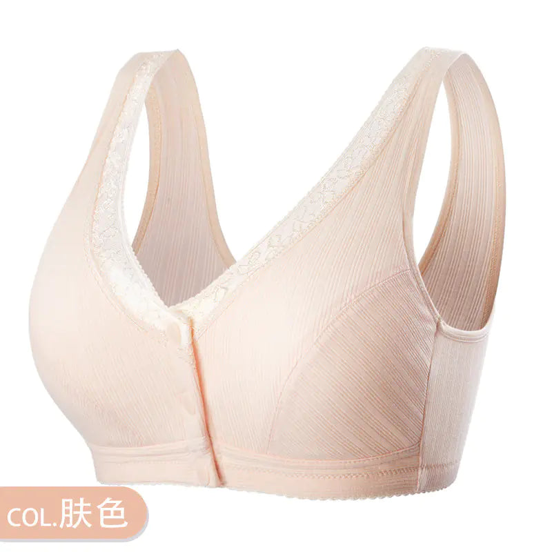 Cotton Wireless Sports Bra for Older Women (Plus Size) - Lingerie