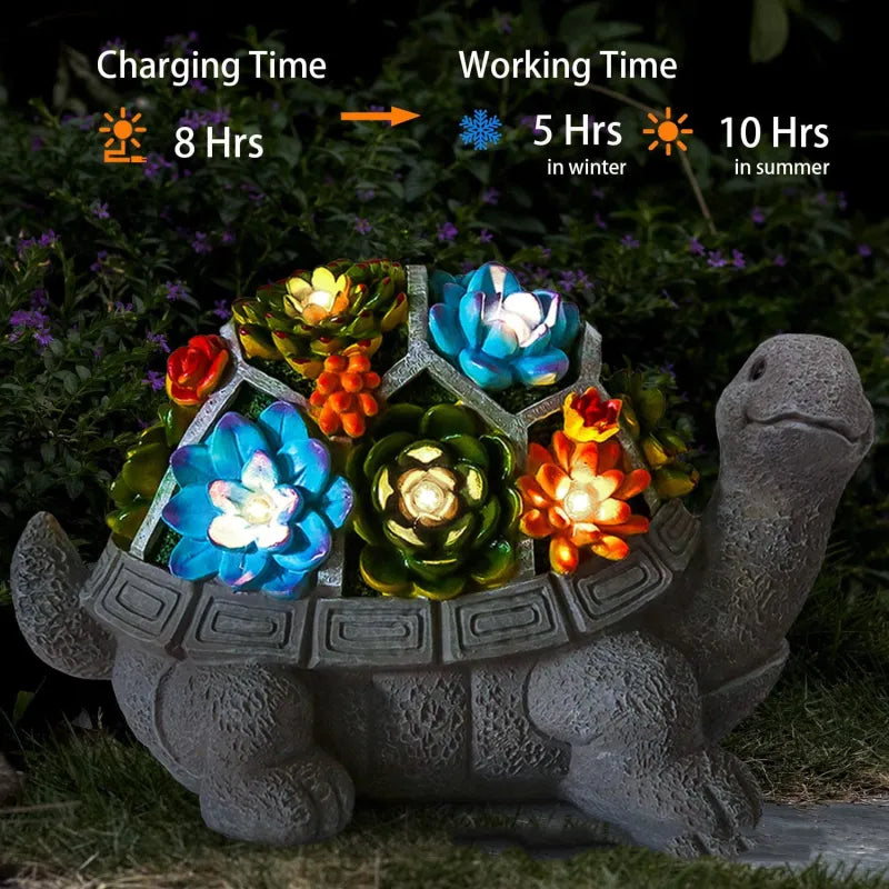 Solar Statue Garden Decoration - 888