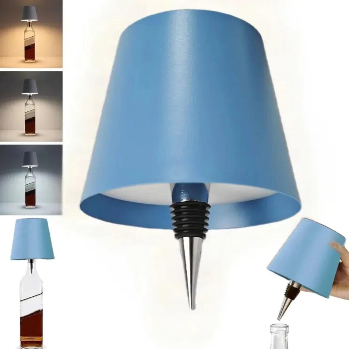 LED Wine Bottle Table Lamp - 888