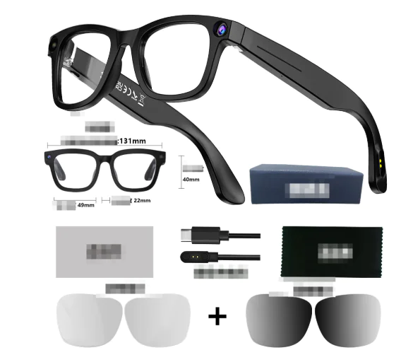 AI Camera Smart Glasses - 888