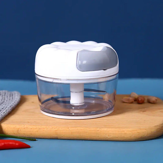 Mini Manual Garlic Chopper for Household Use
