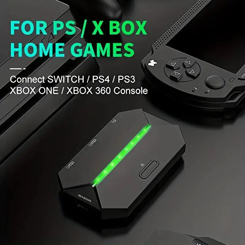 G6L RGB Backlit Gaming Controller Converter for Consoles