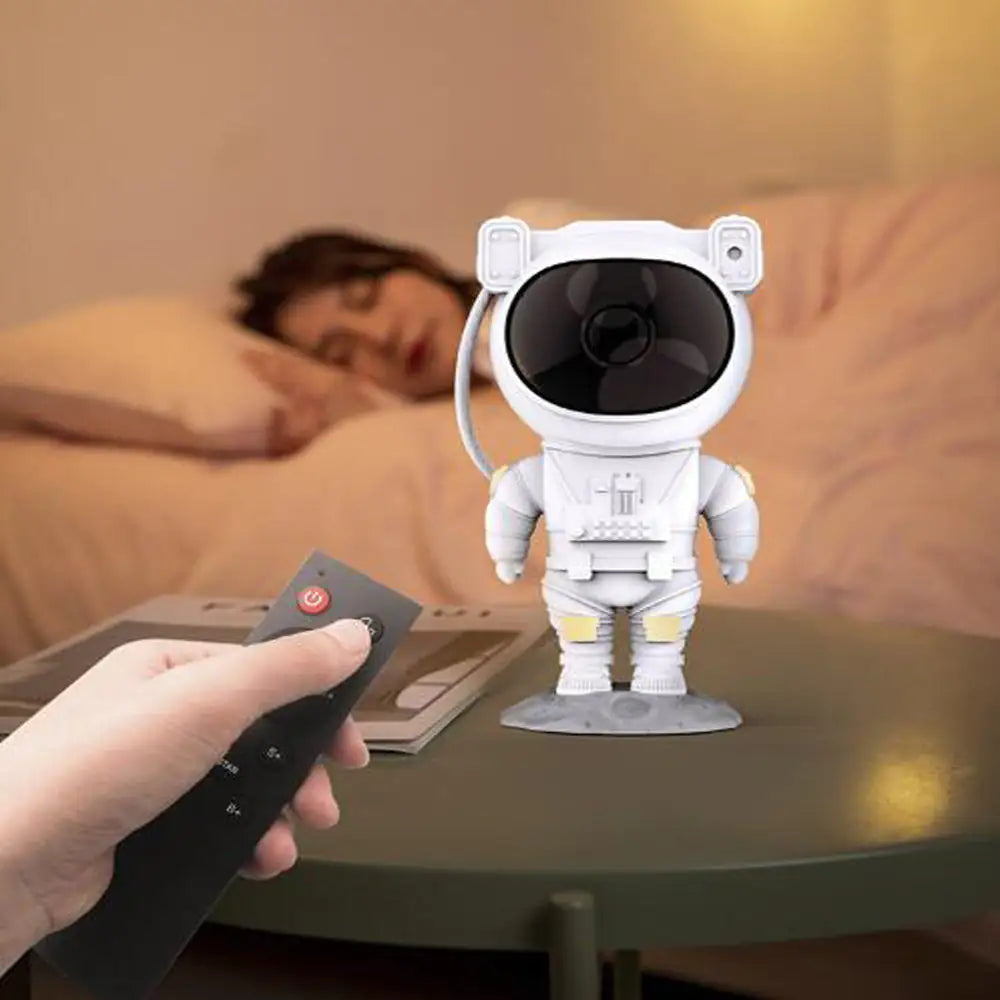 Creative Astronaut Galaxy Starry Sky Projector Nightlight USB Atmospher Bedroom Table Lamp - US seller