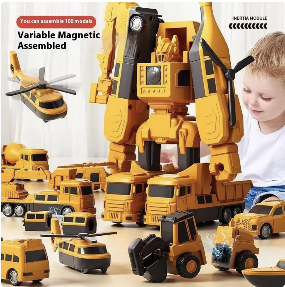 Magnetic Engineering Car - 888