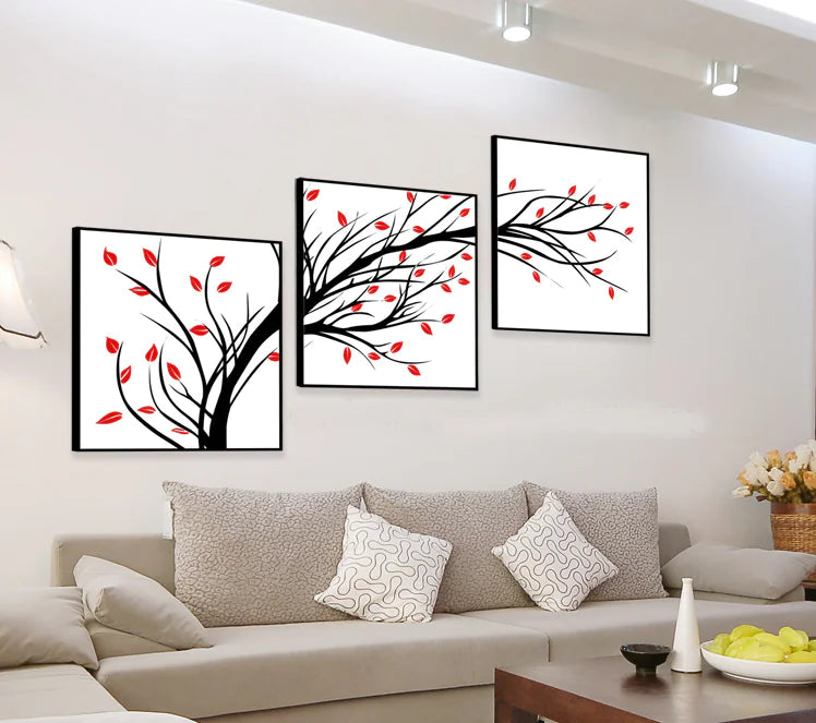 Personalized Custom Canvas Triptych Artwork