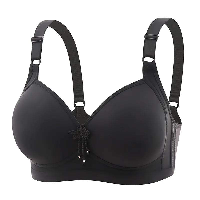 New Plus Size Simple Smooth Wireless Bra - Lingerie