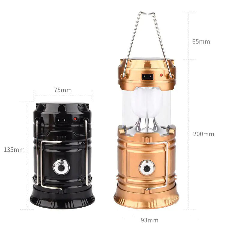 New Solar Multi-Functional Camping Lantern with Charger - 888