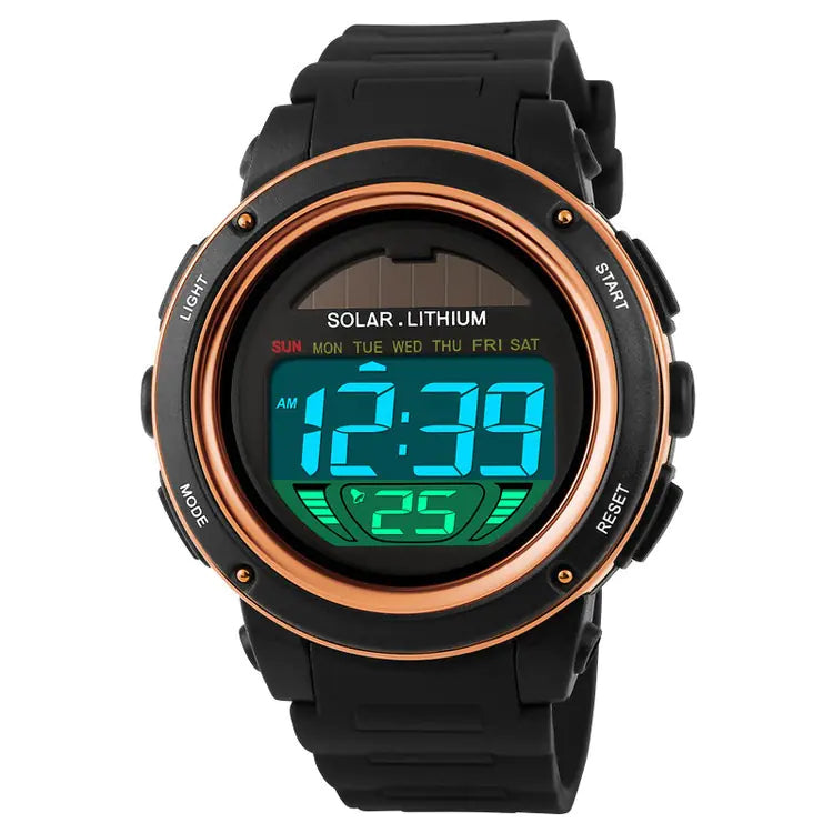 Waterproof Solar Watch for Student Fashion - 888