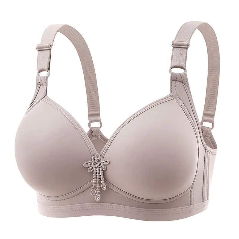 New Plus Size Simple Smooth Wireless Bra - Lingerie