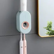 Automatic Toothpaste Dispenser with Wall-Mounted Holder
