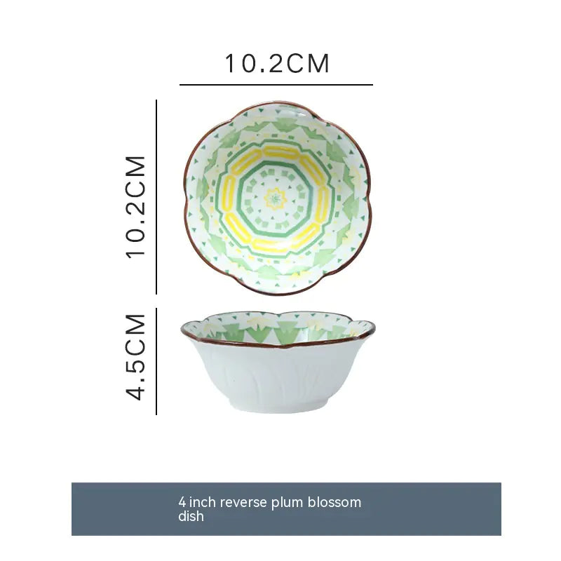 Bohemian Ceramic Seasoning Dish