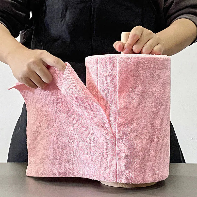 Cross-Border Ultra-Fine Fiber Tearable Towel Roll