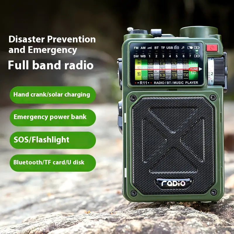 Solar Hand Crank Radio - 888