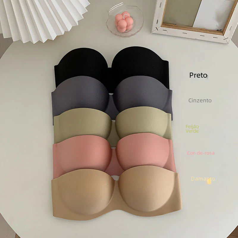 Seamless Bra with Traditional Design for Young Women - Lingerie