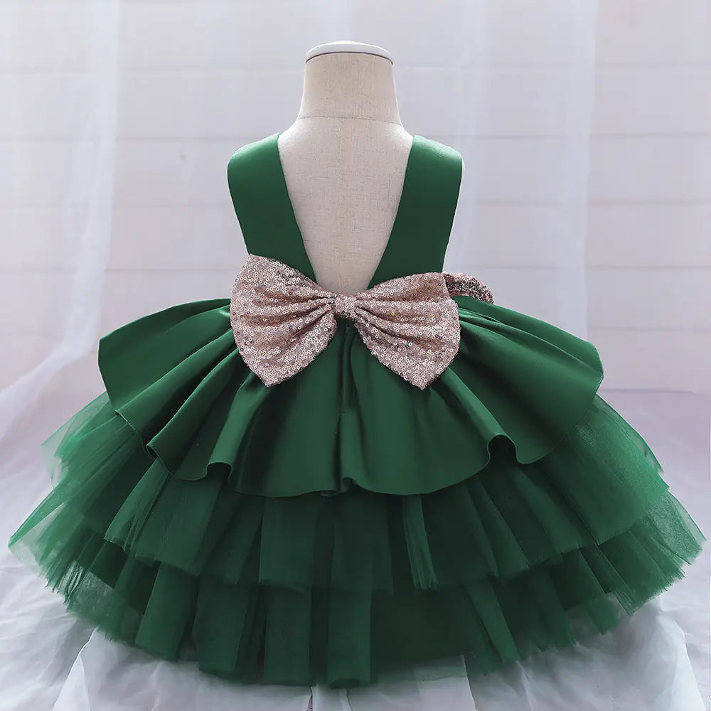 Cute Girl Lace Bow Tutu Skirt for Baby Princess Dress  - 888