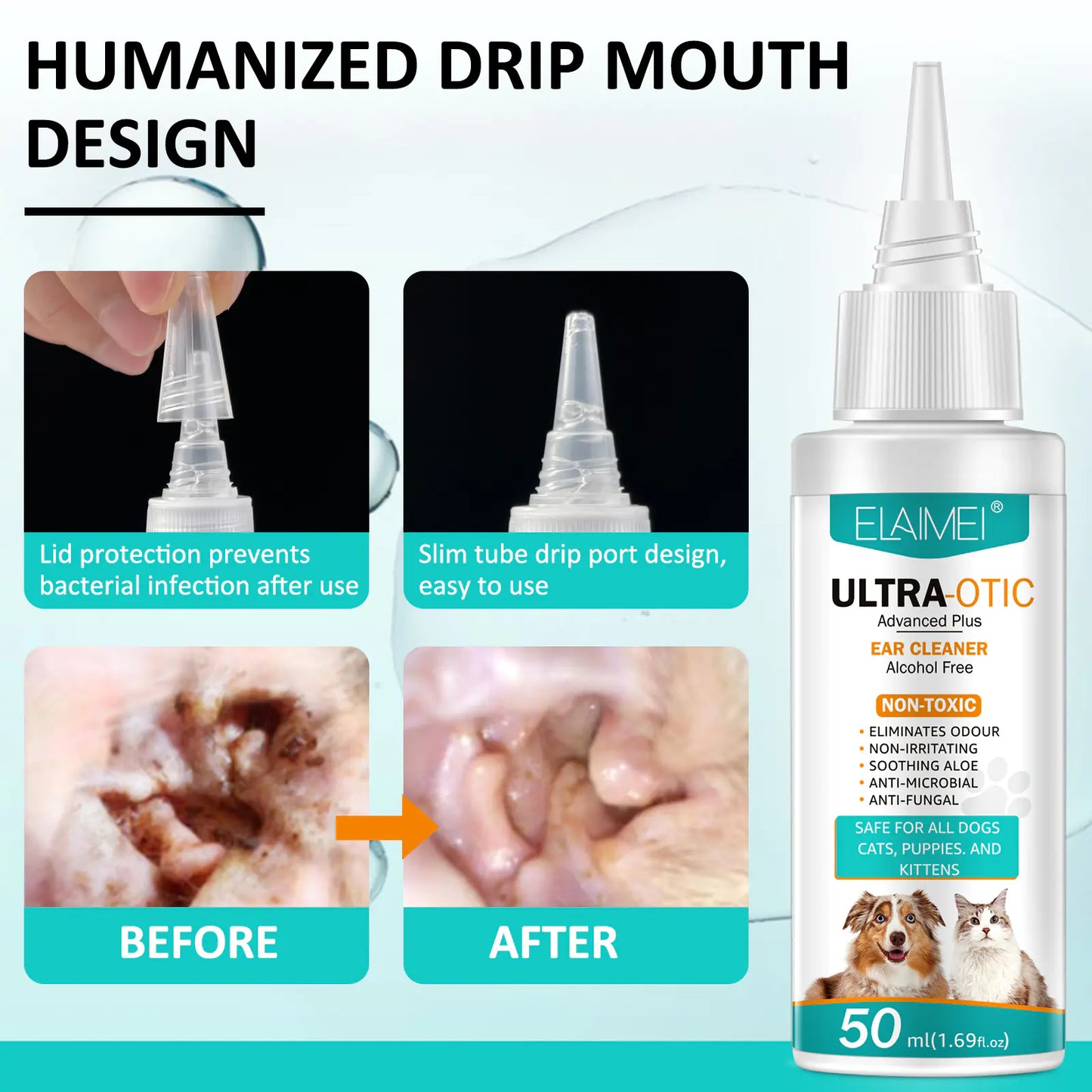 Pet Ear Cleaner 50ml - 888