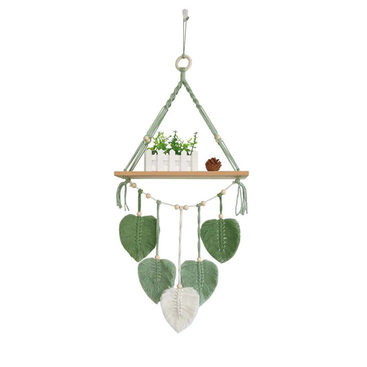 Nordic Wall Decor Handmade Woven Tapestry Shelf