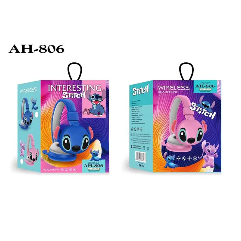 Bluetooth Cartoon Stitch Headphones for Kids