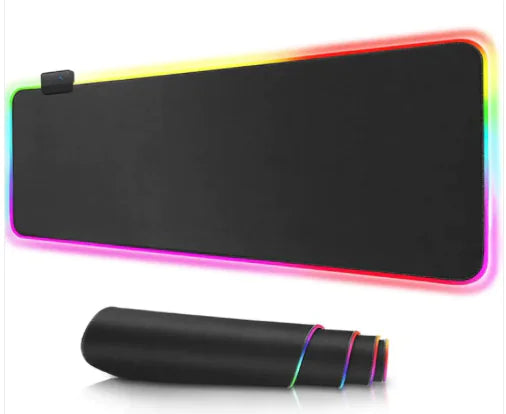 LED RGB Luminous Mouse Pad - 888